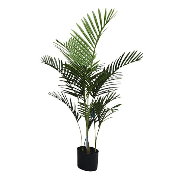 Kunstig Areca silke palmetræ 140cm - Pris 1 stk. 499,- 10+ stk. på eget  lager.