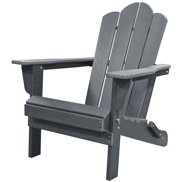 Komposit stol mørkegrå