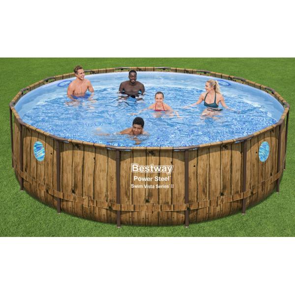 Bestway Power Steel Pool ø488x122cm